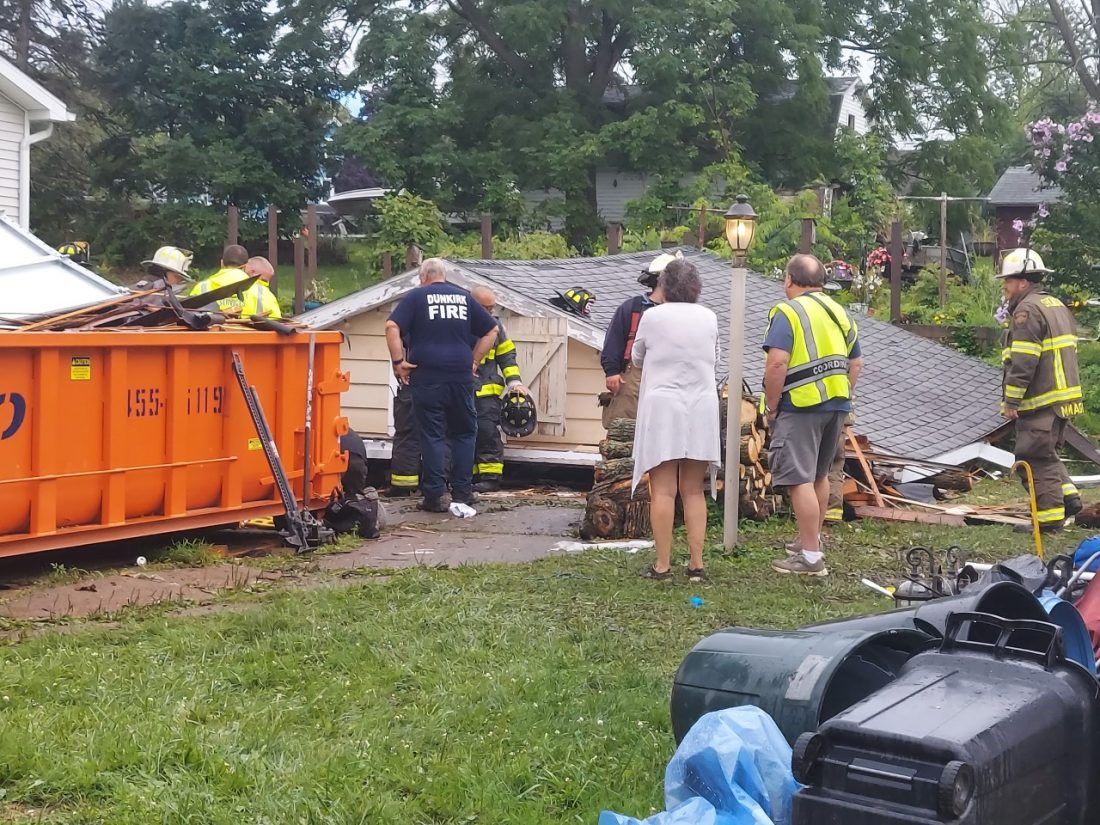 Several Escape Garage Collapse In Dunkirk News, Sports, Jobs Post